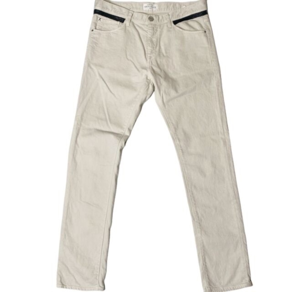Each X Other beige boyfriend denim size 25